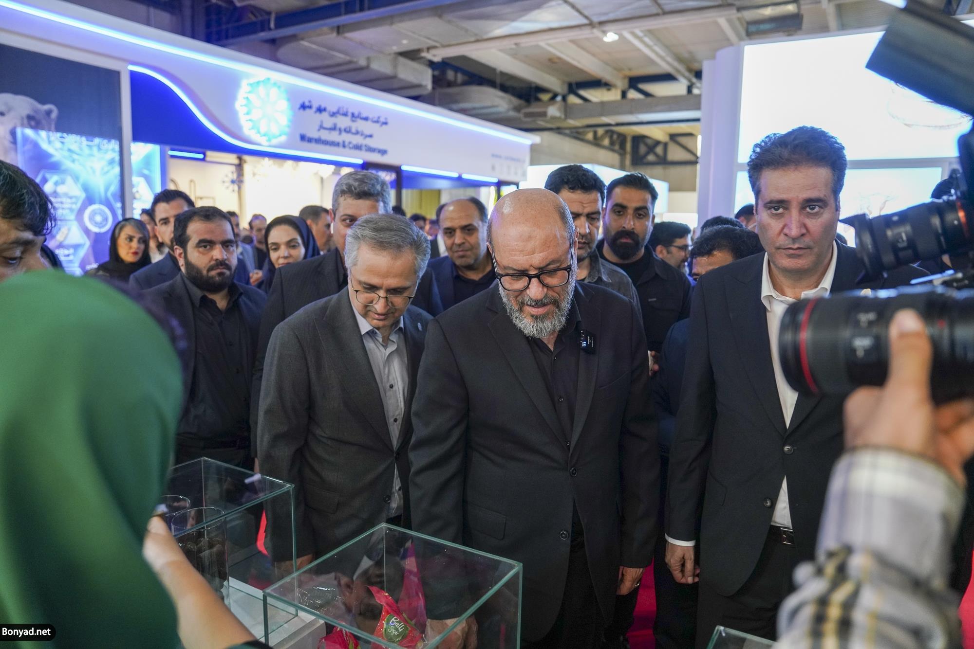 دهقان از دستاوردهای هلدینگ صنایع غذایی سینا در ایران آگروفود ۱۴۰۵ بازدید کرد